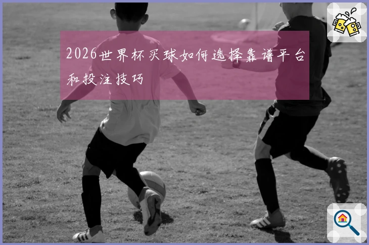 2026世界杯买球如何选择靠谱平台和投注技巧
